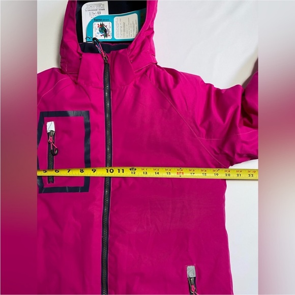 PHIBEE Girl’s Coat Winter Sportswear Snowboard Ski Jacket Pink New size 14 - Picture 15 of 16
